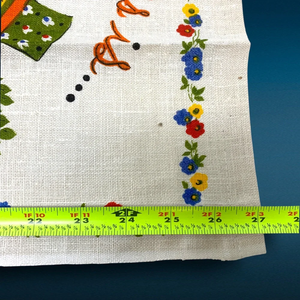 Vtg NEW 1981 100% Linen 